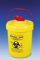 IDC Medical Sharps Container RE20LR Waste Disposal Container Round 23L Single